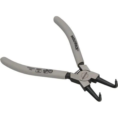 Wolfpack-Tires Alicates Arandelas Interiores Curvo 175 mm. Acero Din 5256 (02326820)