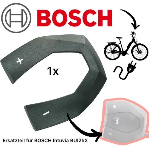 Bosch Schaltwippe für Intuvia Bedieneinheit - anthrazit - Ersatzteil für Bosch Intuvia Bedieneinheit, 100% passgenau und ideal zum Austausch defekter oder verlorener Schaltwippen. Perfekt für eBike-Enthusiasten.