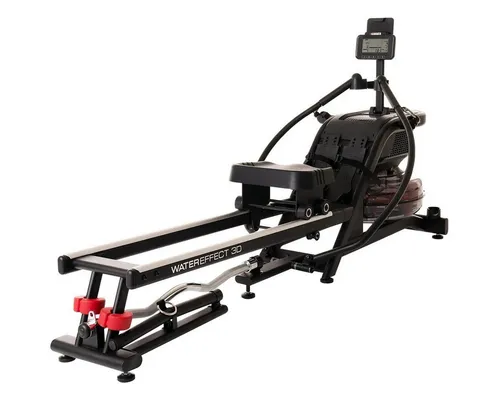 HAMMER Wasser-Rudergerät WaterEffect 3D - Klappbar mit 4 Rudervarianten - Rudergerät für effektives Ausdauer- und Muskeltraining. 4 Rudervarianten und 20 Programme bieten maximale Abwechslung und ein realistisches Rudergefühl.