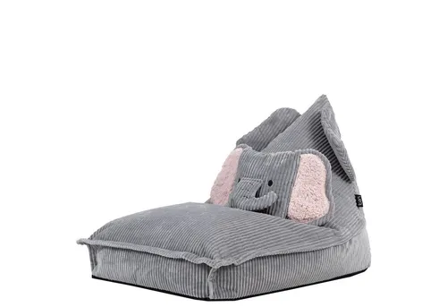 icon Sitzsack Kinder Animalfreunde mit Kissen, Made in Germany - Sitzsack für Kinderzimmer, 100% Polyester Bezug aus Cord, OEKO-TEX Standard 100, ideal für Entspannung und Spiel.