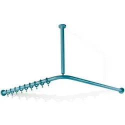 HEWI VH-Stange Ser 801,A1/2:983,kürzb., 20 Ringe aquablau von HEWI