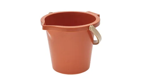 Betzold Sandspieleimer aus biobasiertem treeNside-Material, Farbe: coral, Setgröße: 1 Stück