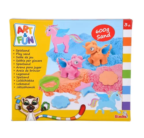 SIMBA Schulheft Art & Fun - Spielsand Set - Eiscreme