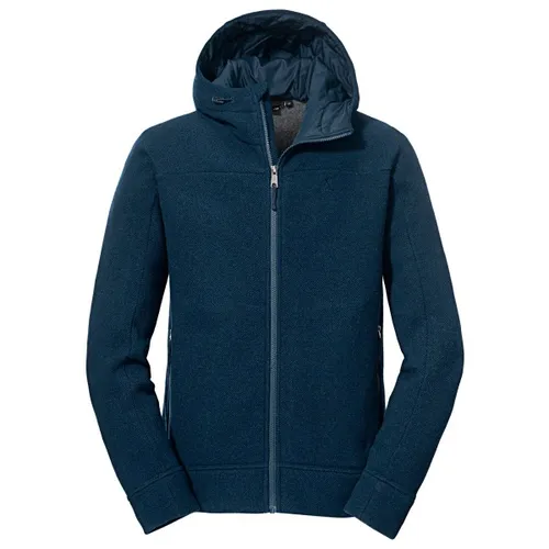 Schöffel Herren Lakefield Fleece Hoodie Jacke - Größe XL, blau - Funktionsjacke aus hochwertigem Wollmix, herrlich warm und komfortabel, ideal für den Alltag und Outdoor-Aktivitäten.