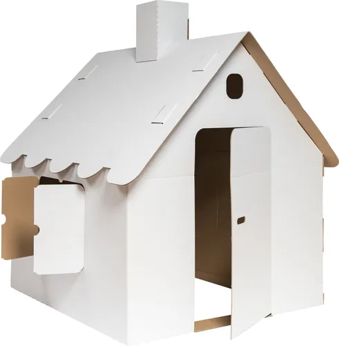 Karton-Billiger Spielhaus aus Pappe von karton-billiger