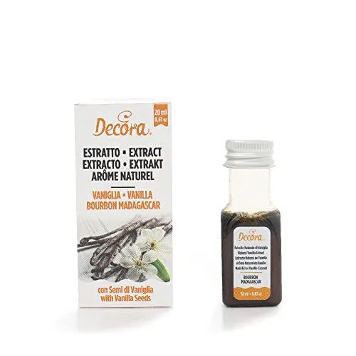Decora 9450100 NATÜRLICHER MADAGASKAR BOURBON VANILLE-EXTRAK 20 ML