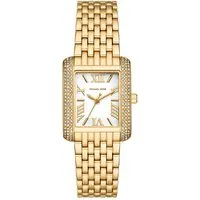 MICHAEL KORS Quarzuhr EMERY MK4826 - Elegante Damenuhr mit goldfarbenem Edelstahlarmband, wasserdicht bis 5 bar und klassischem, analogen Zifferblatt – perfekt für festliche Anlässe.