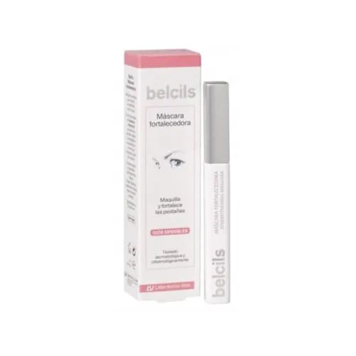 Belcils Mascara Strengthening Eyelash Mask Black 7ml - Mascara für kräftigere Wimpern, pflegt und stärkt die Wimpernstruktur für einen voluminösen Look.