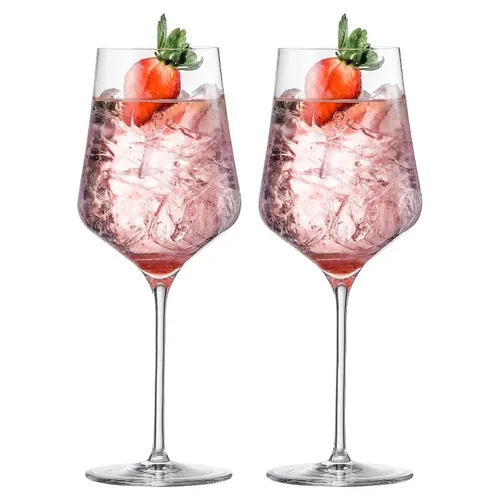 Eisch Secco Flavoured Wein-Aperitif Gläser Set - 2-tlg. im Geschenkkarton - Gläser & Glaswaren: Elegantes 2-tlg. Set aus Kristallglas für stilvolle Aperitifs, ideal als Geschenk oder für besondere Anlässe.