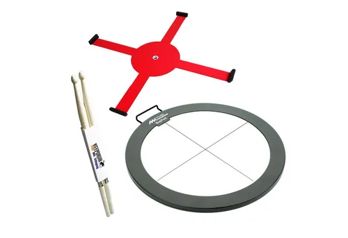 Keith McMillen E-Drum Pads Muse Kinetics Bop Pad mit Mount und Schlagzeugstöcke,mit Halterung, und Drumsticks