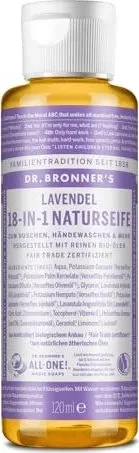 Dr. Bronner's 18-in-1 Naturseife Lavendel 120 ml