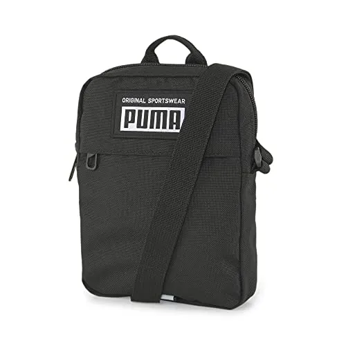 PUMA PUMA Academy Portable, Unisex-Erwachsene Schultertaschen, Puma Black, OSFA -