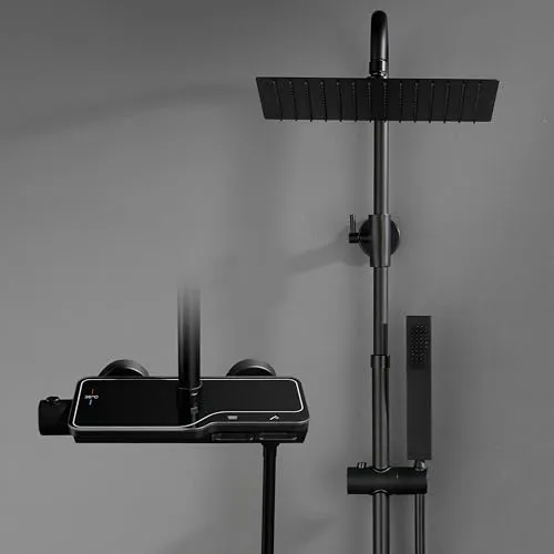 Görbach Edelstahl Duschset mit Duscharmatur von Görbach