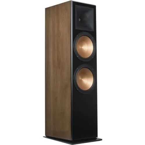 Klipsch Reference RF-7 III Walnuss Lautsprecher - Premium Standlautsprecher mit beeindruckendem Klang und elegantem Walnuss-Finish, ideal für audiophile Musikliebhaber.