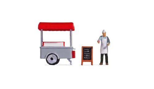 NOCH H0 16504 Tiny-Scenes „Eiswagen“ - NEU + OVP