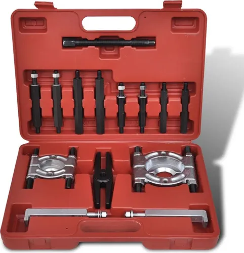 Radlager Set 14-tlg. von vidaXL - Sonstige, 14-teiliges Radlagerwerkzeug-Set aus Hochleistungsstahl mit ergonomischem Griff für einfache Montage und Abzieher von Radlagern.