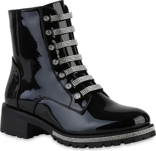 VAN HILL Damen Leicht Gefütterte Klassische Stiefeletten von Van Hill