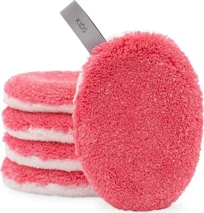 waschies KIDS Waschpads für Babys und Kinder, 5er Set Pink von Waschies