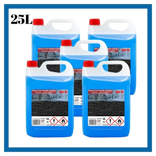 Scheibenfrostschutz KONZENTRAT bis -60 °C 25 L von Wotan Solutions