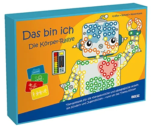 Das bin ich – Die Körper-Rallye: Therapiespiel für Kinder und Jugendliche - Gesellschaftsspiel zur Förderung von Selbstwahrnehmung und emotionaler Intelligenz. Spielerisch lernen Kinder alles über das Zusammenspiel von Körper, Gedanken und Gefühlen.