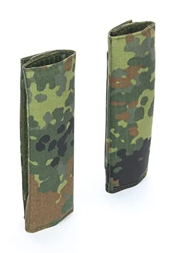 Zentauron Schulterpolster Lasercut MOLLE – Gepolsterte Trägerpolster für Plattenträger & Schutzwesten – Tactical Militär Gear – Modular mit Klett & IRR-sicher – Bundeswehr Polizei Outdoor Airsoft