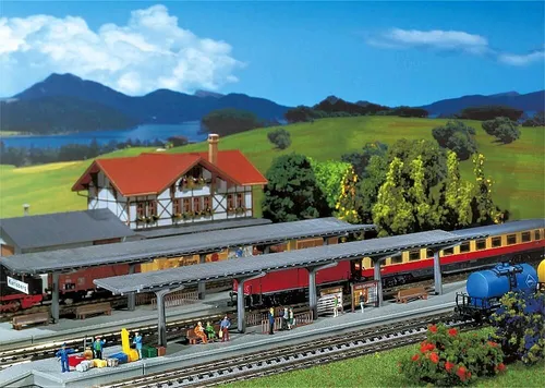 Faller 222126 2 Bahnsteige 1:160 Spur N Neu OVP