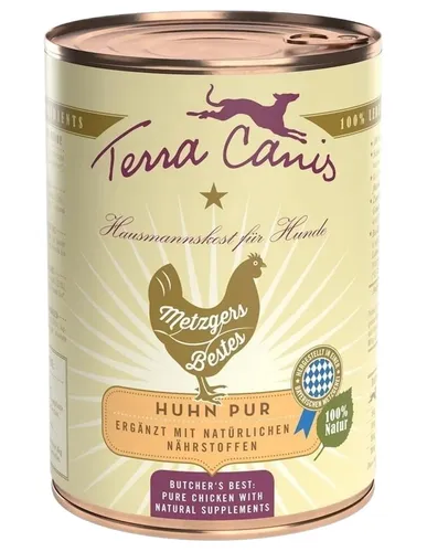 Terra Canis Metzgerei Best Reine Bei Huhn 400 Gr