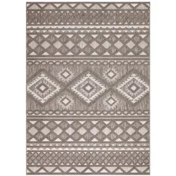 In-& Outdoor Teppich 150x150 cm - Wetterfest und Modern - Teppichbeläge für Innen & Außen, wetterfest und mit 3D-Effekt für einen besonderen Blickfang. Ideal für Balkon, Terrasse oder Wohnzimmer - pflegeleicht und robust!