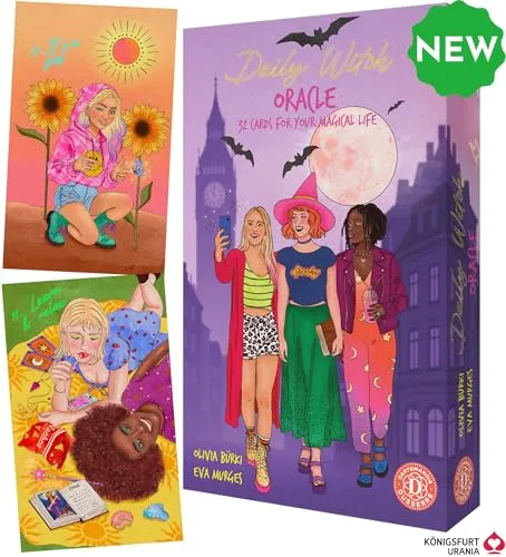 Daily Witch Oracle- 32 Oracle cards & 48-page booklet (English)