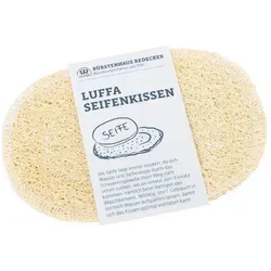 Bürstenhaus Redecker Seifenablage Luffa Seifen Kissen - oval oval