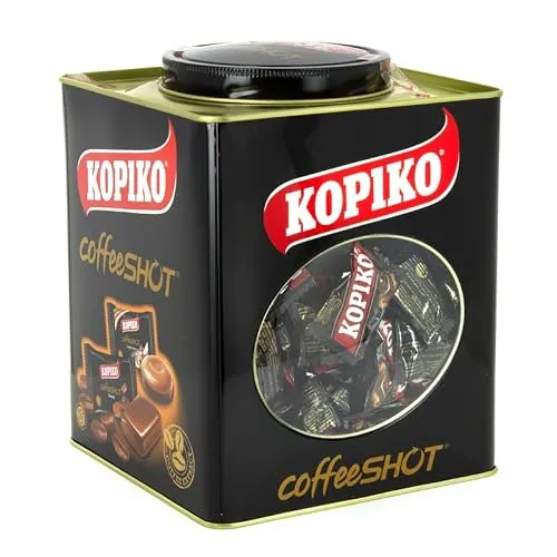 Kopiko Kaffeebonbons | Süßigkeiten | Coffee Candy Classic Box 1000g