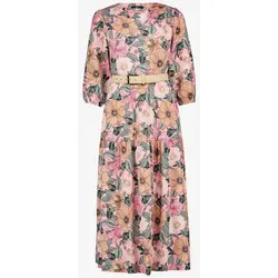 Zero Sommerkleid Blumenkleid Maxi mit Gürtel von Zero