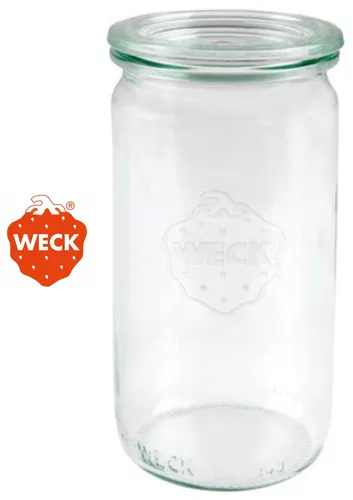 Stk  Weckgläser Zylinderglas WECK® 340 ml Einkochgläser Rundrandglas       975 6