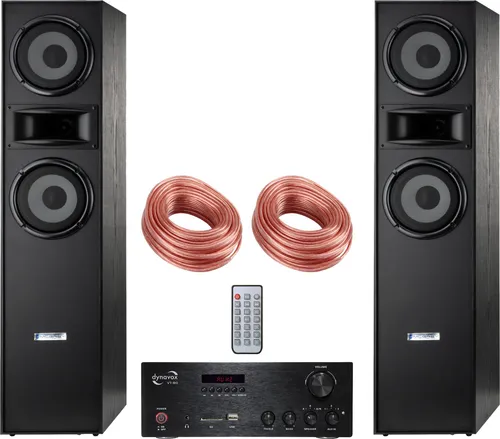 McGrey HTS-65320 BK / VT-80 HiFi Stereoanlage Set mit Bluetooth