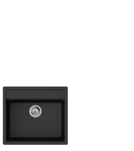 hansgrohe S520-F510 Einbauspüle 510, graphitschwarz von Hansgrohe