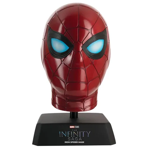 EAGLEMOSS LTD Spider Man Maske - Marvel Sammelfiguren - Realistische Nachbildung der Spider Man Maske, perfekt für Fans und Sammler von Marvel Requisiten.