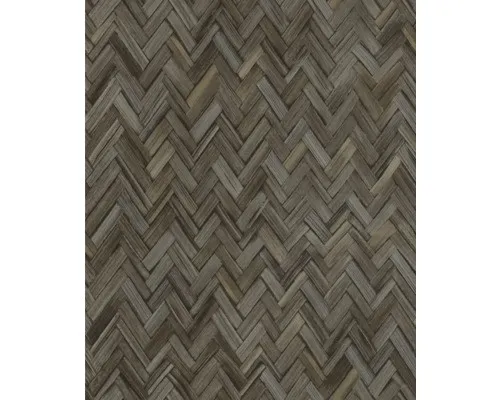 Vliestapete 410358 Beachhouse Geflecht braun in braun von Rasch