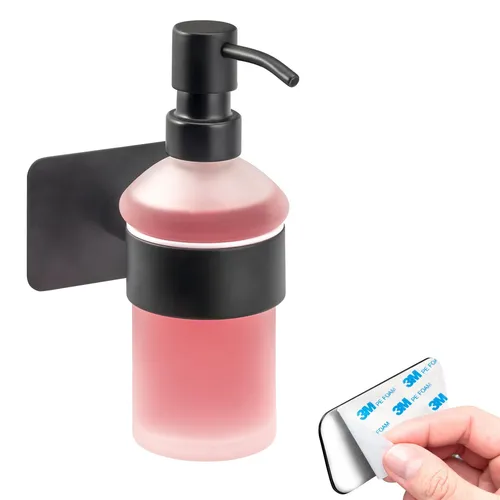 bremermann Seifenspender PIAZZA BLACK TAPE in schwarz von Bremermann