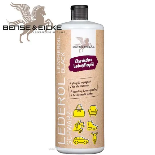 Lederöl schwarz Lederpflege Bense und Eicke f.Leder neu 1000 ml
