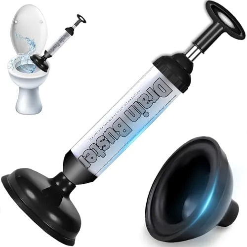 Produktbild Saugpumpe Pressluft Rohrreiniger von Retoo