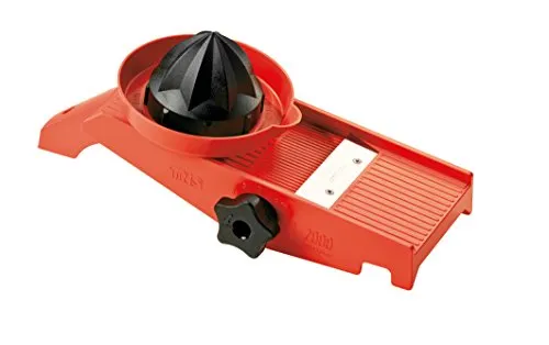 Original TNS 2000 Gemüsehobel inkl. Restehalter Farbe Rot / Schwarz