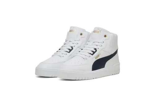 Puma Unisex Shuffle Downtown MidSneaker in weiß von PUMA