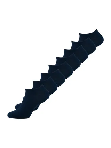 Nur Der Sneakersocken Baumwolle (8-Paar) blau 43-46 - Hochwertige Sneakersocken aus 80% Baumwolle, ideal für den Alltag. 8 Paar in maritimem Blau, angenehm zu tragen und maschinenwaschbar. Perfekte Passform für Größe 43-46.