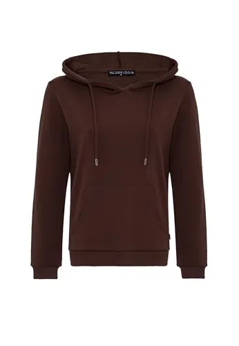 Redbridge Damen Hoodie - Bequemer Kapuzenpullover mit Kängurutasche in Braun XL - Kapuzenpullover für Damen aus weichem Baumwoll-Polyester-Mix, ideal für Alltag und Freizeit. Praktische Kängurutasche und verstellbare Kapuze für zusätzlichen Komfort.