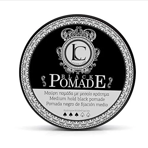 BlackPomade in schwarz von LAVISH CARE