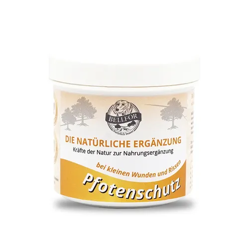 Bellfor Salbe für Hunde Trocken Pfotenschutz Pflege Juckreiz Kleine Risse 110 ml