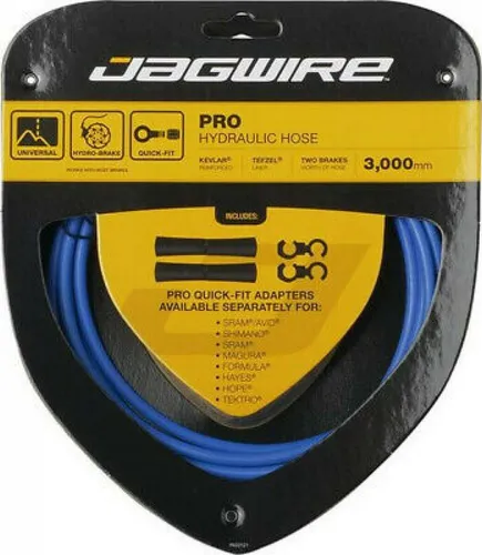 Jagwire Bremsleitung Mountain Pro Hydraulic Hose 3000 mm - Bremsleitungen für Mountainbikes, hohe Flexibilität und optimale Bremskraftübertragung für sicheres Fahren.