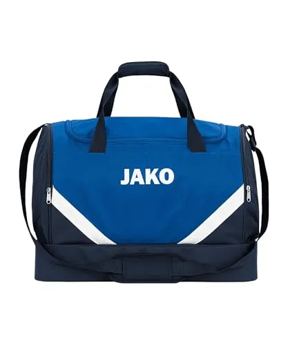 Jako Iconic Sporttasche S - Klassische Sporttaschen mit praktischem Bodenfach und Reißverschlussfach, ideal für Sport und Freizeit.