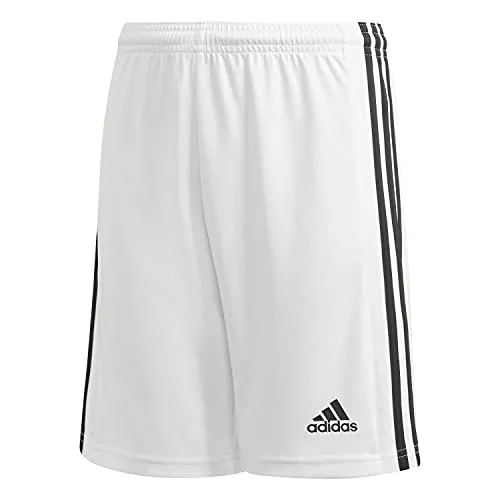 adidas Jungen Squadra 21 Shorts, White / Black, 13-14 Years in weiß von adidas
