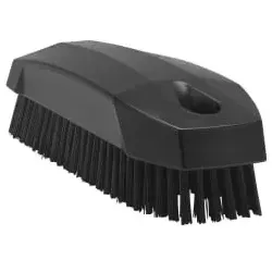 Vikan Handbürste, schmal, hart 64409 , Farbe: schwarz